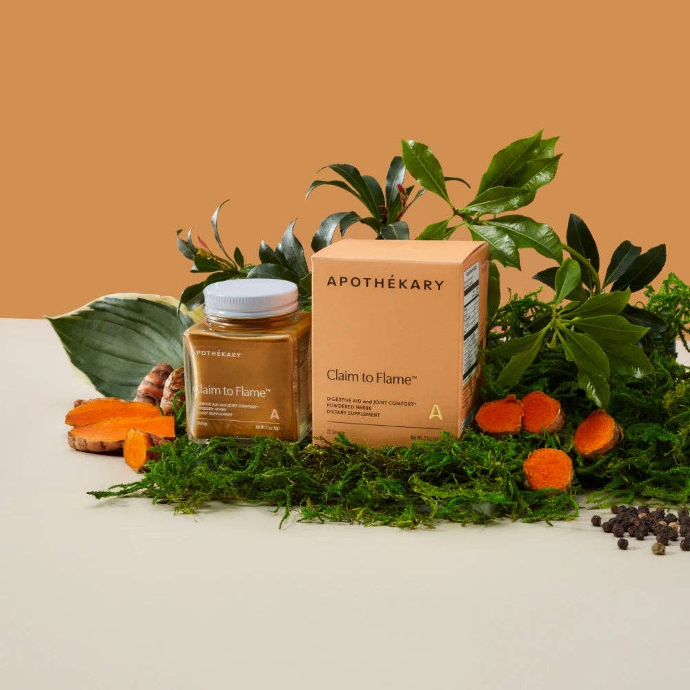 JTTP Products Apothékary | Claim To Flame® - Digestive Aid & Joints Herbal Supplement available in Joshua Tree at JT Trading Post