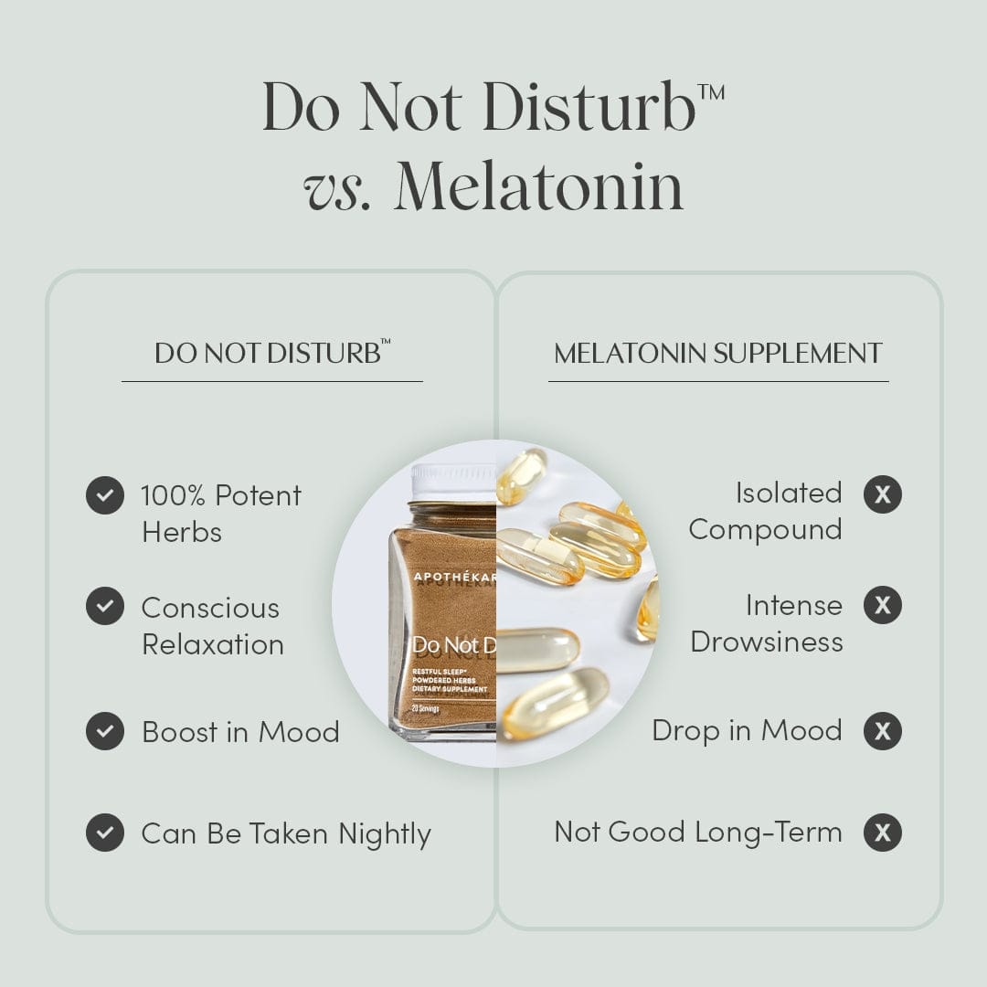 JTTP Products Apothékary | Do Not Disturb™ - Restful Sleep Herbal Supplement available in Joshua Tree at JT Trading Post