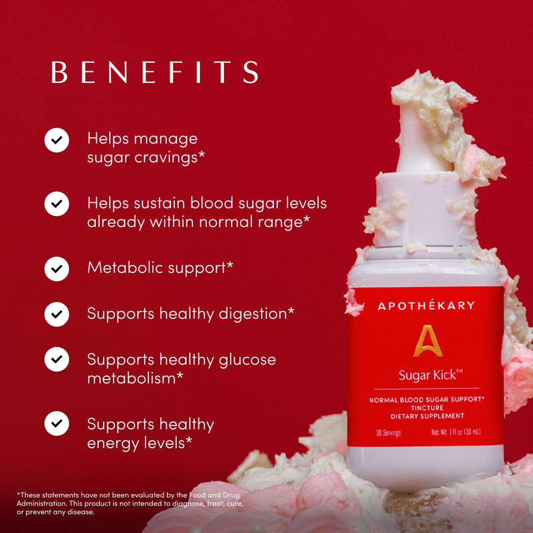 JTTP Products Apothékary | Sugar Kick™ - Blood Sugar & Craving Support available in Joshua Tree at JT Trading Post