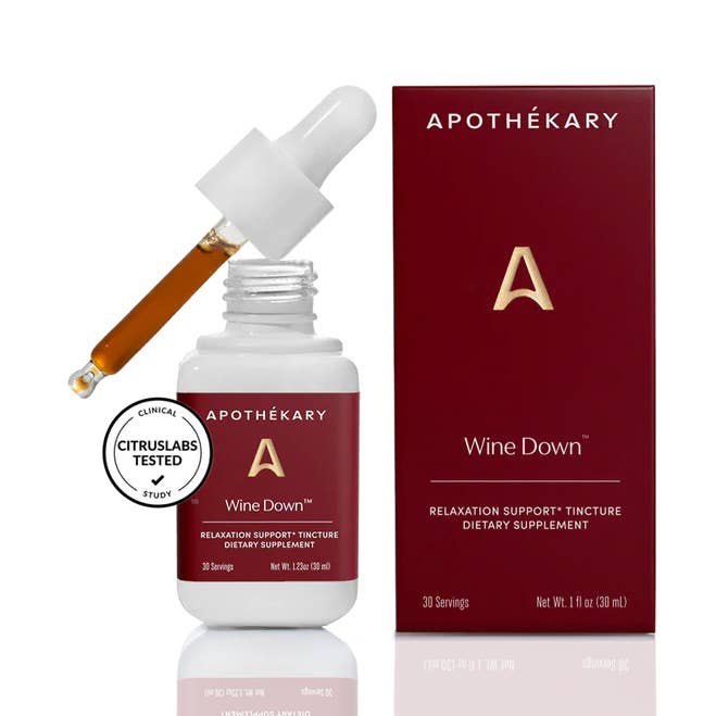 JTTP Products Apothékary | Wine Down™ - Stress & Sleep Aid Herbal Drops available in Joshua Tree at JT Trading Post