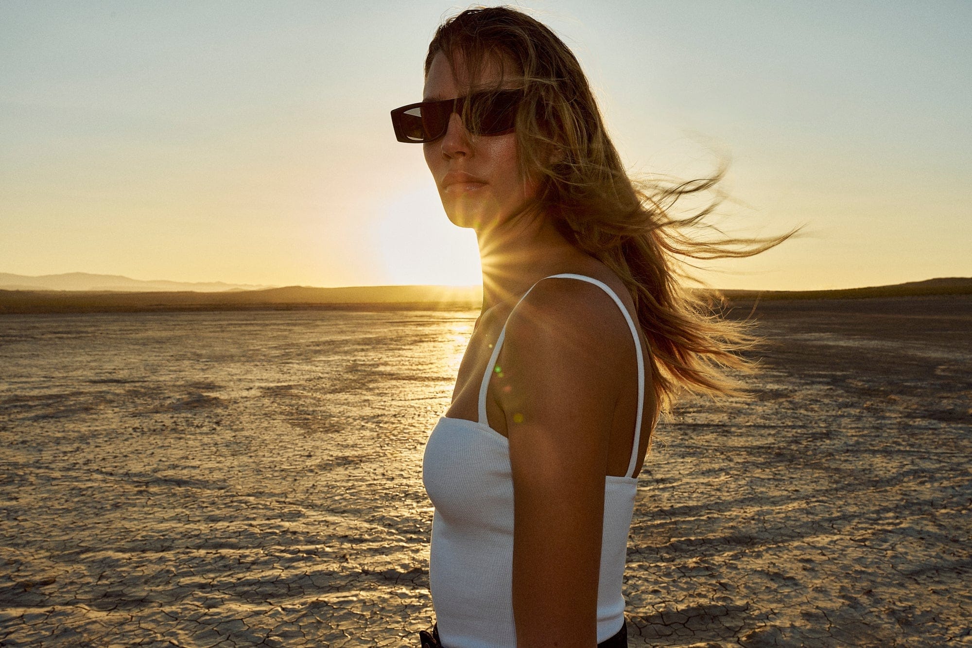 JTTP Products Bareloom | Dusk Tank White available in Joshua Tree at JT Trading Post