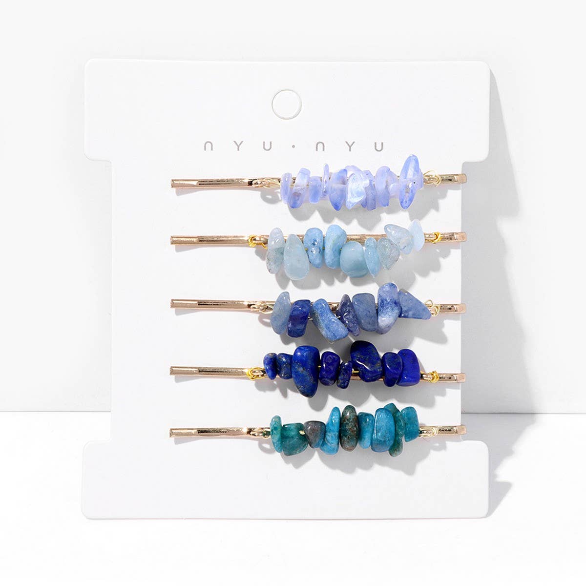 JTTP Products Natural Stone Hair Clip Set available in Joshua Tree at JT Trading Post