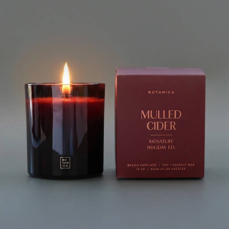 JTTP Products Botanica Holiday Candle | Mulled Cider available in Joshua Tree at JT Trading Post