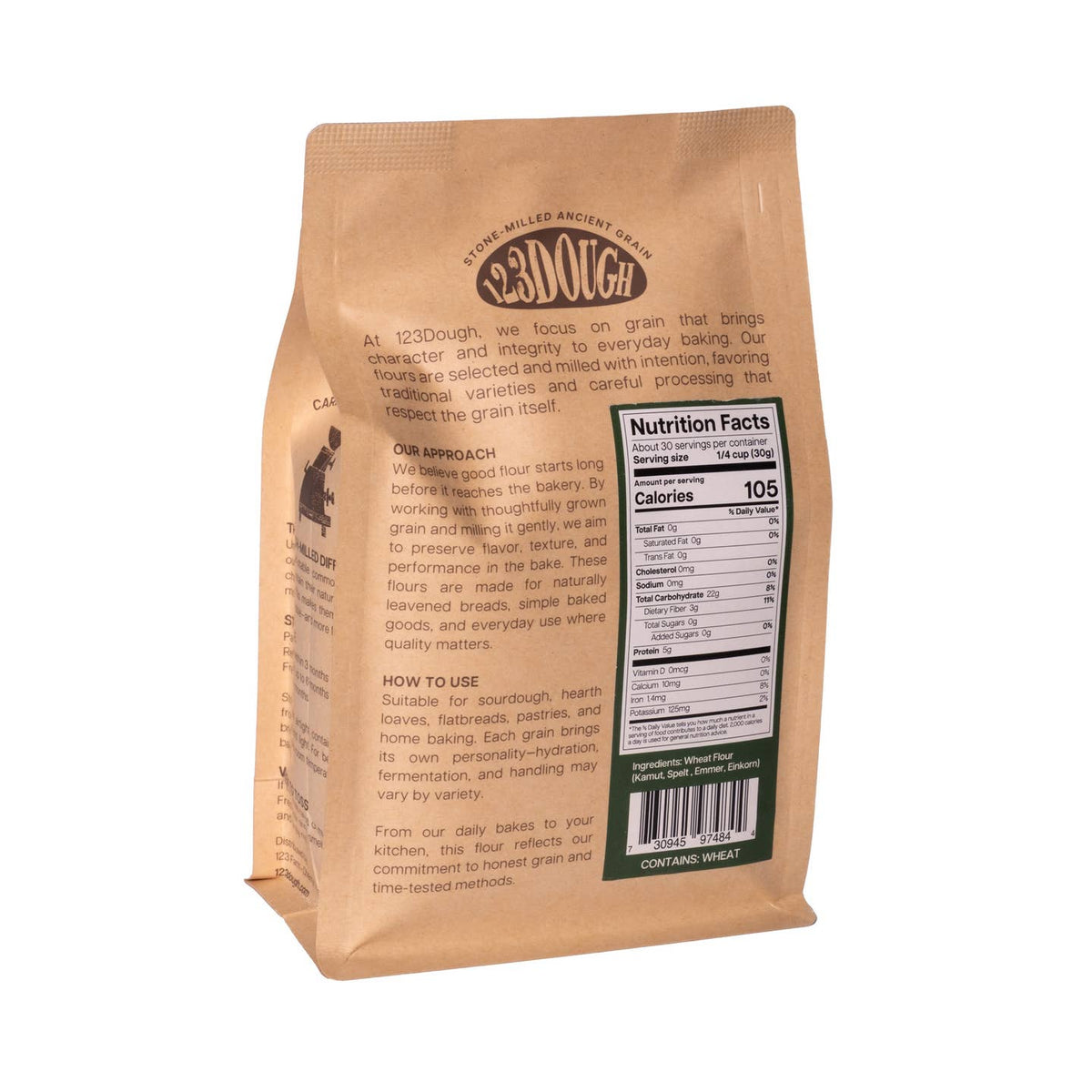 JTTP Products Bread Blend Ancient Grains Flour, 2 lb available in Joshua Tree at JT Trading Post