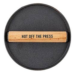 JTTP Products Cast Iron Meat Press available in Joshua Tree at JT Trading Post