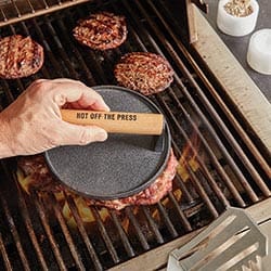 JTTP Products Cast Iron Meat Press available in Joshua Tree at JT Trading Post