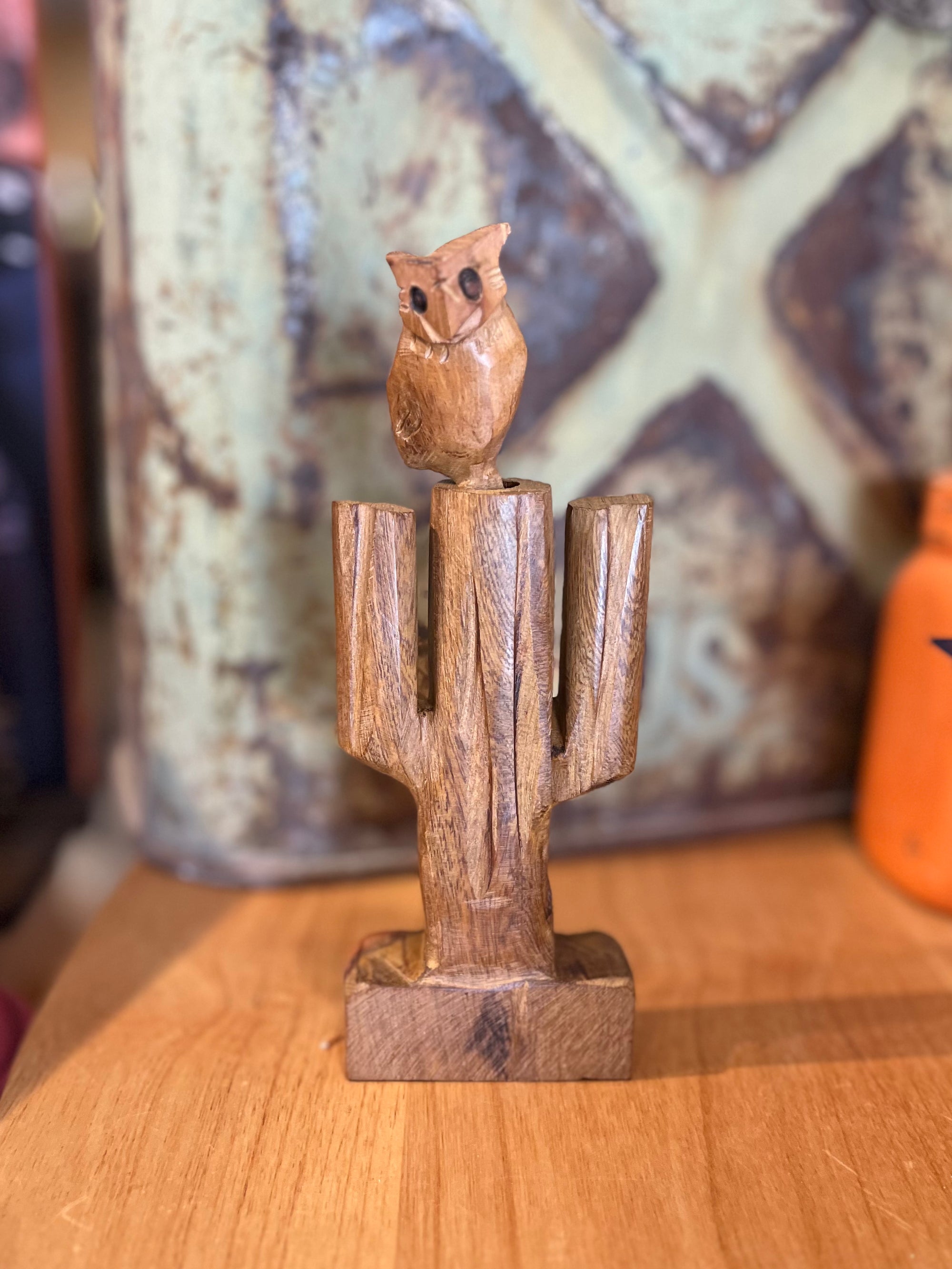 JTTP Products Chiltepin Pepper Artisanal Handmade Cactus Grinder | Desert Dust available in Joshua Tree at JT Trading Post