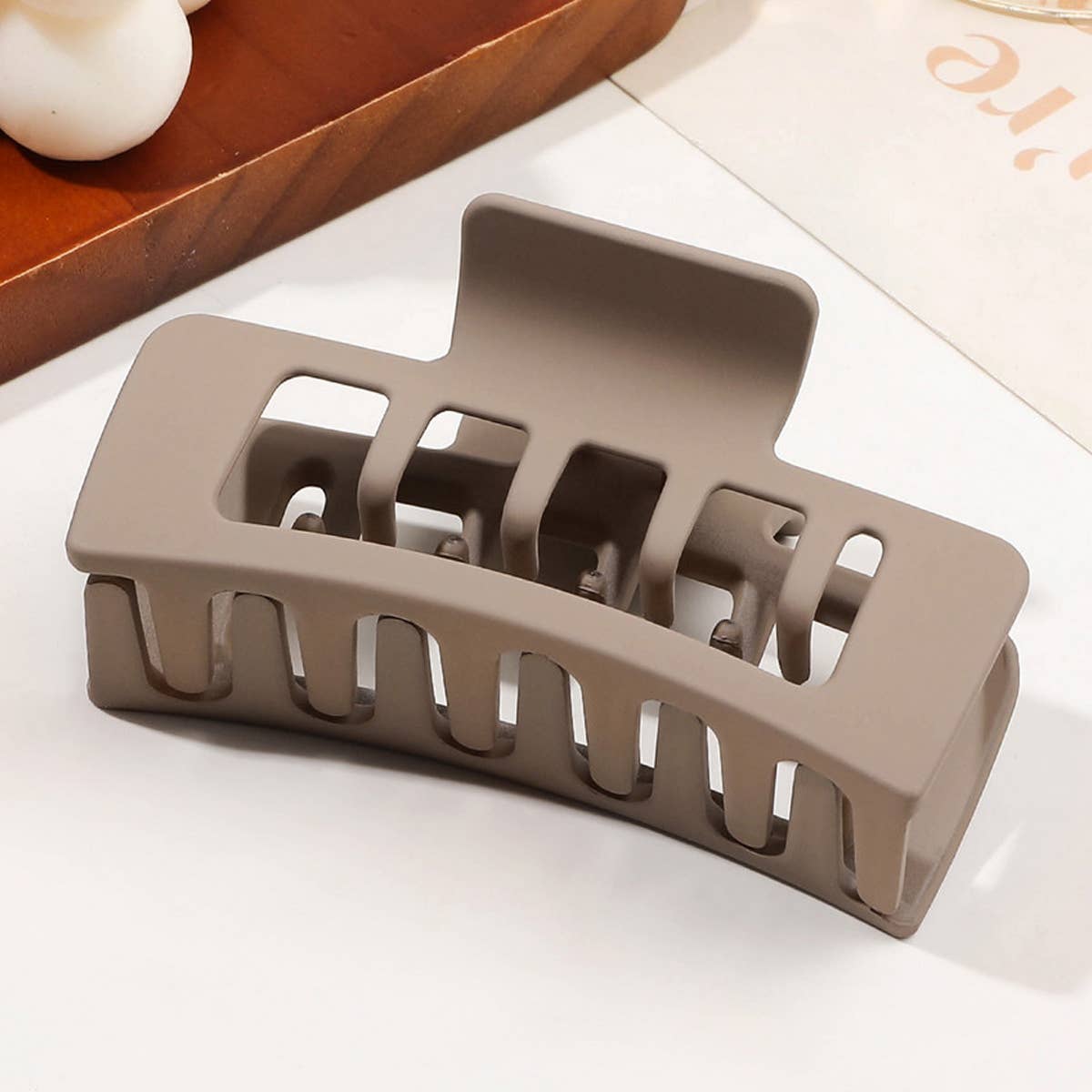 JTTP Products Matte Square Hair Claw Clip available in Joshua Tree at JT Trading Post