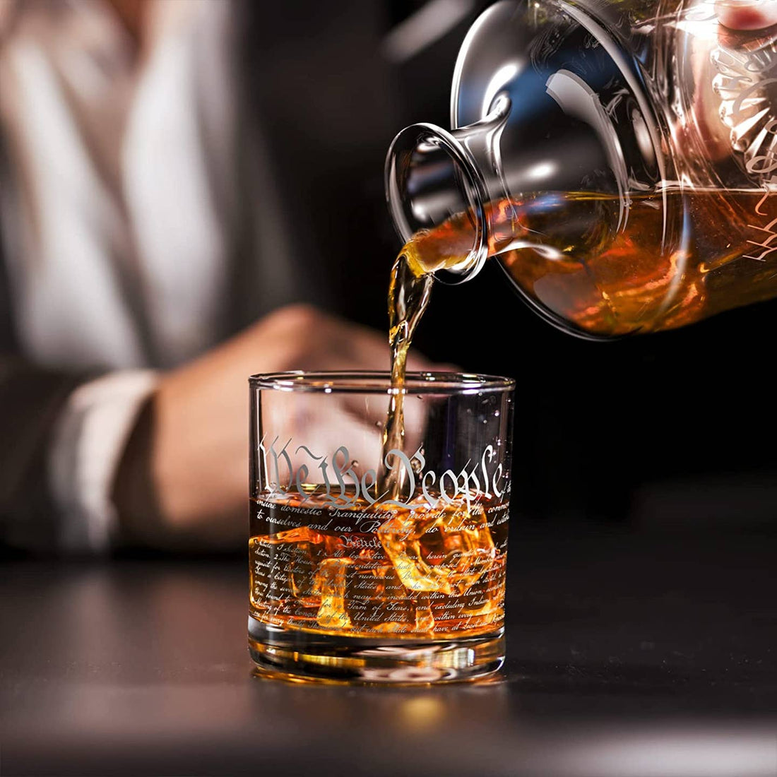 JTTP Products Constitution of the United States Whiskey Glass available in Joshua Tree at JT Trading Post