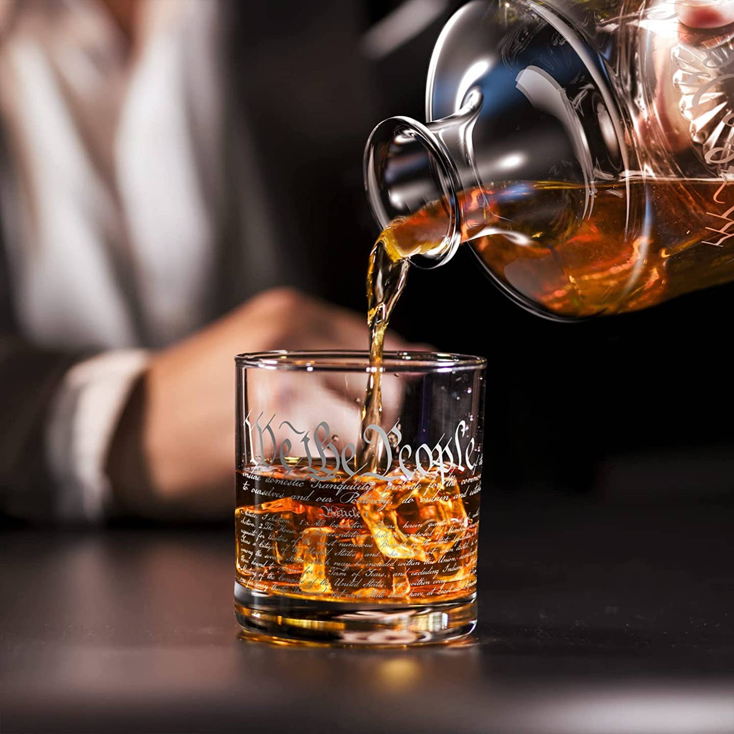 JTTP Products Constitution of the United States Whiskey Glass available in Joshua Tree at JT Trading Post