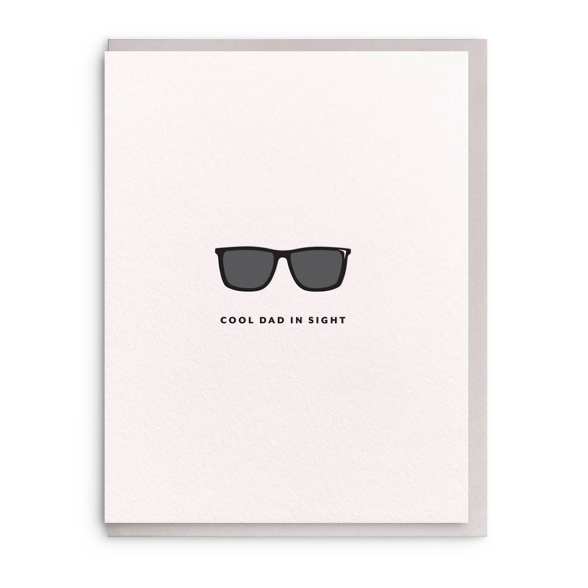 JTTP Products Cool Dad  - Letterpress Fathers Day Card available in Joshua Tree at JT Trading Post