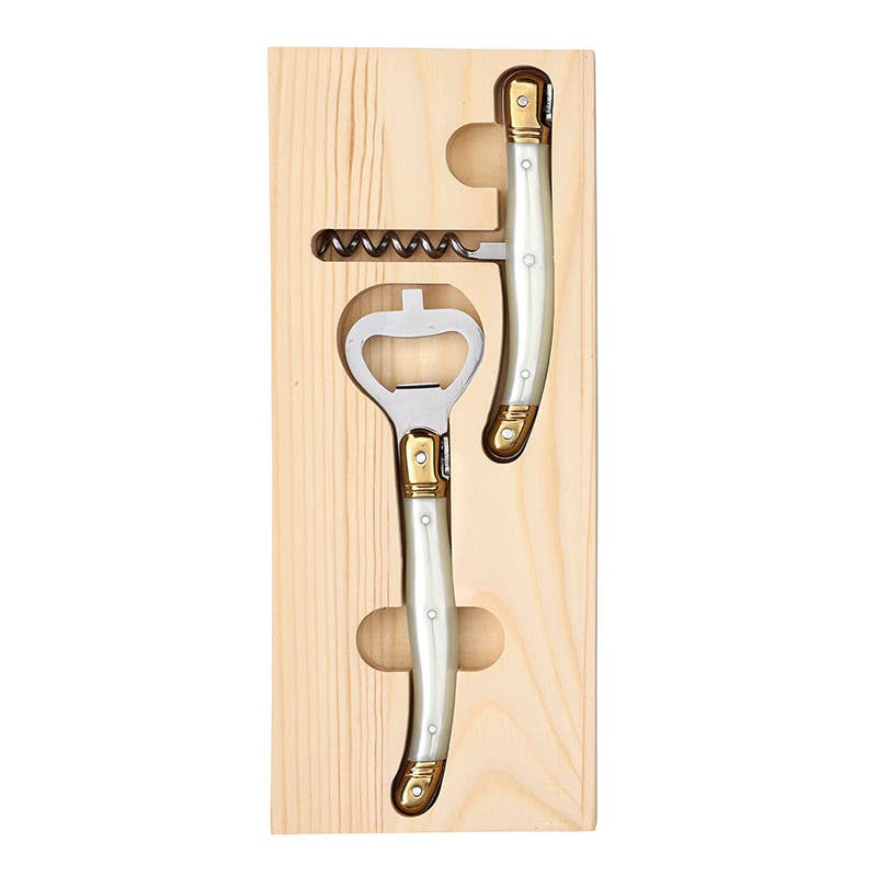 JTTP Products Corkscrew Set in Wood Tray available in Joshua Tree at JT Trading Post