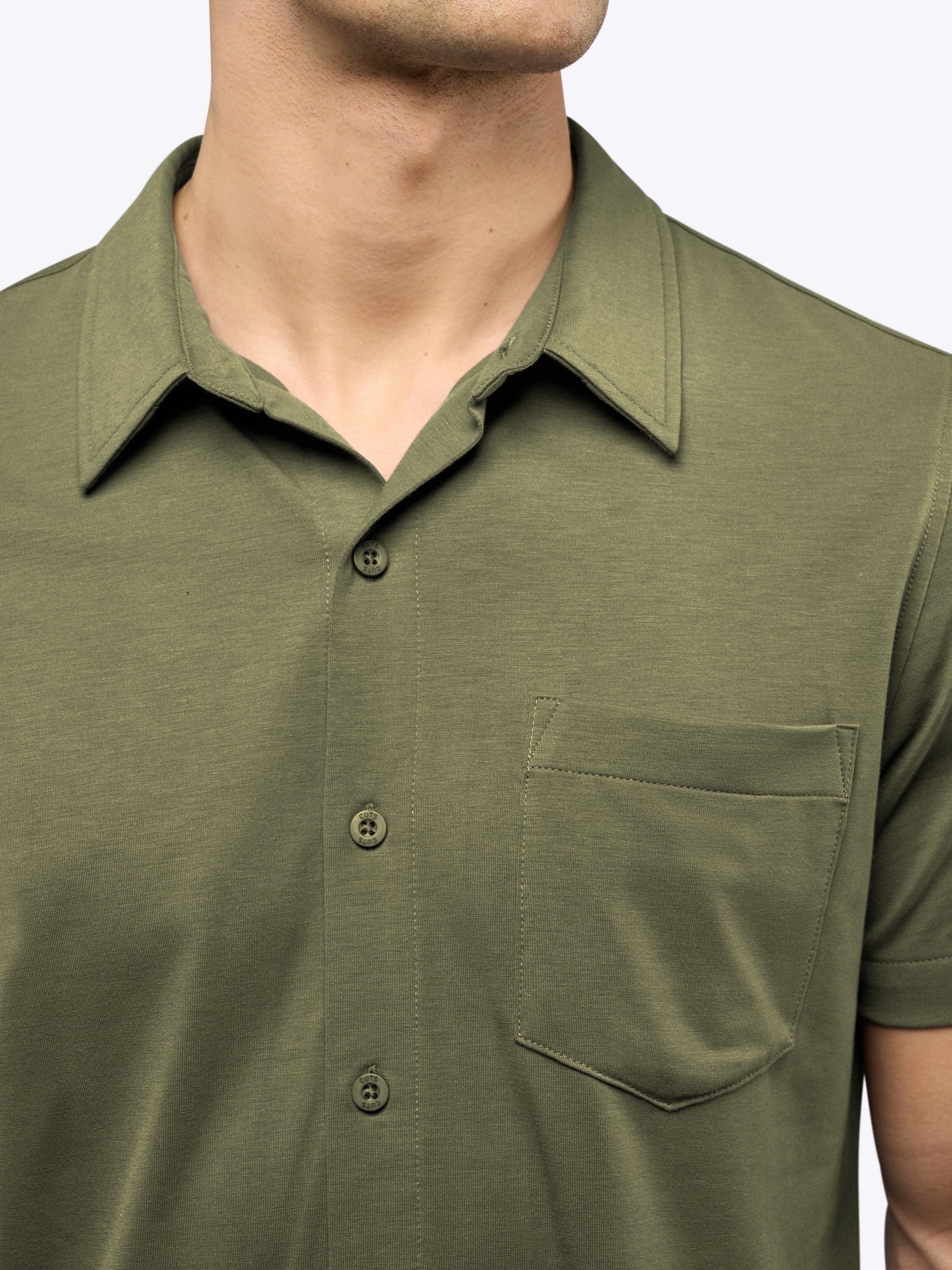 JTTP Products CUTS | Ao Short Sleeve Button Up available in Joshua Tree at JT Trading Post