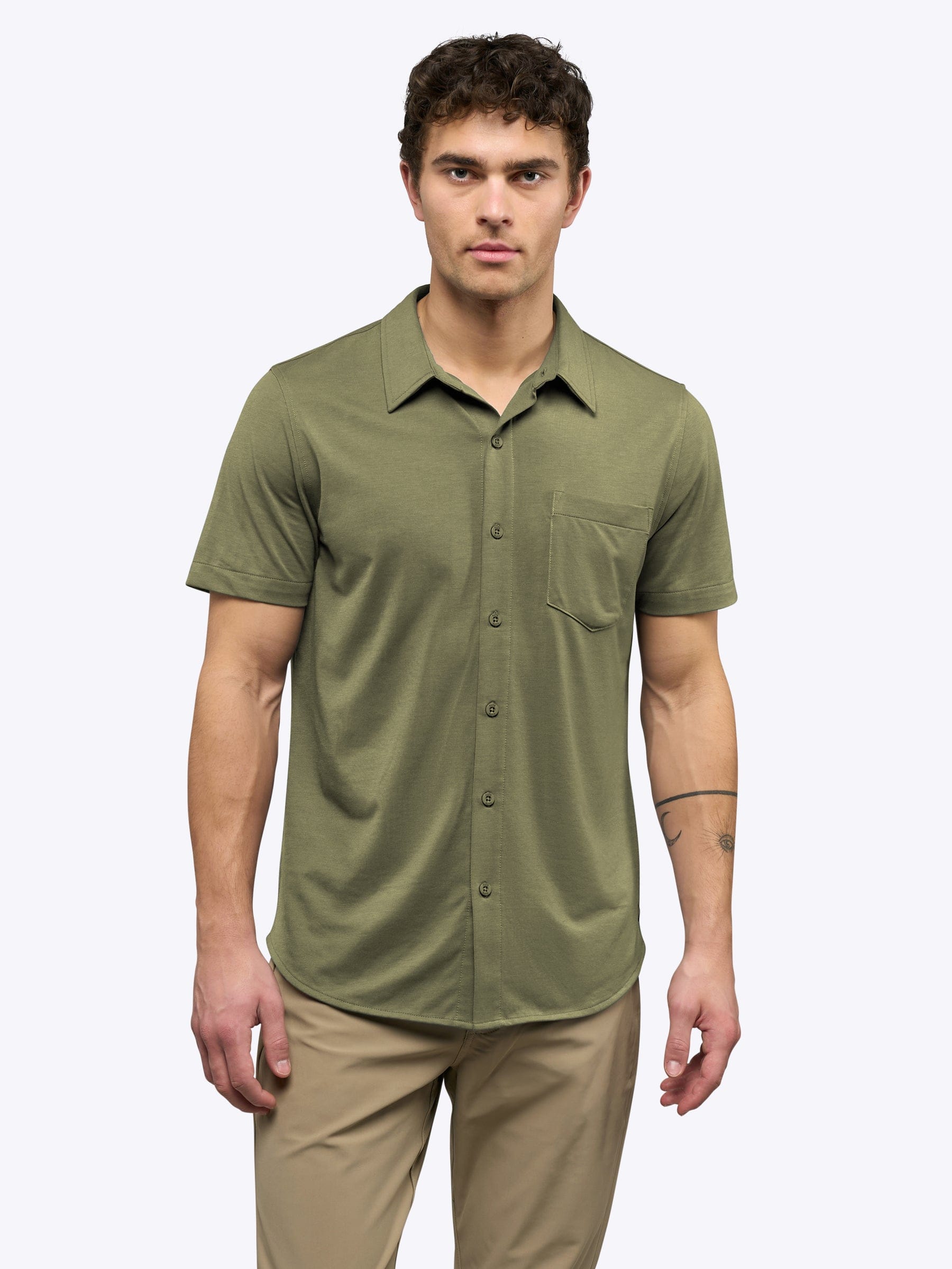 JTTP Products CUTS | Ao Short Sleeve Button Up available in Joshua Tree at JT Trading Post
