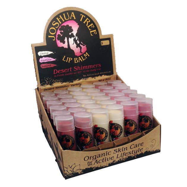 JTTP Products Desert Shimmers Lip Balm | SPF 10 available in Joshua Tree at JT Trading Post