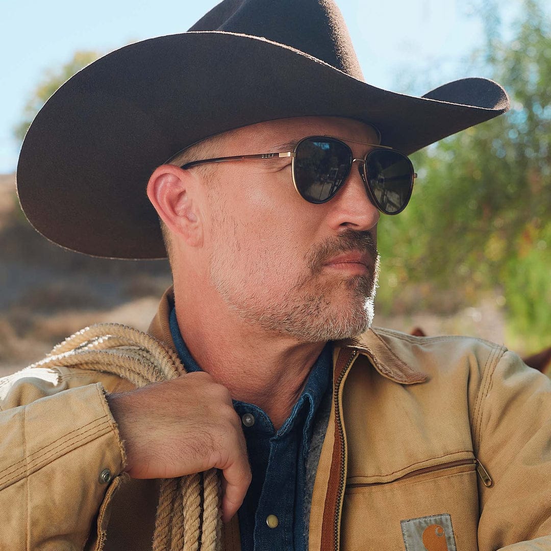 JTTP Products DIFF x Yellowstone Aviator | Polarized available in Joshua Tree at JT Trading Post