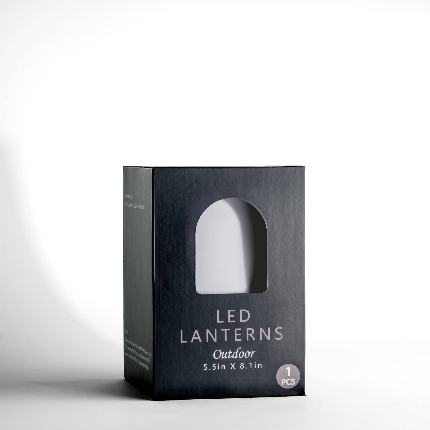 JTTP Products Flameless Outdoor Lantern Candle | Gray available in Joshua Tree at JT Trading Post
