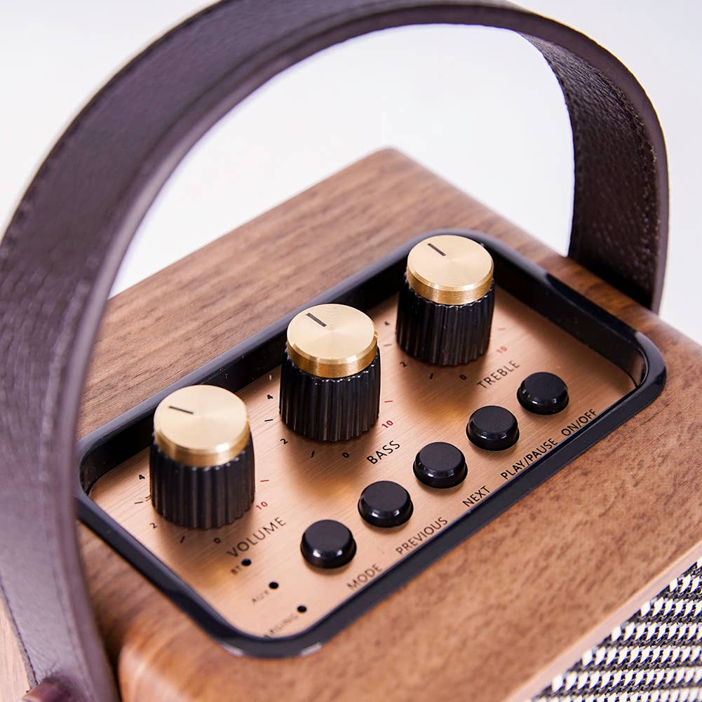 JTTP Products Fuse Andle Bluetooth Speaker with Handle | Brown available in Joshua Tree at JT Trading Post