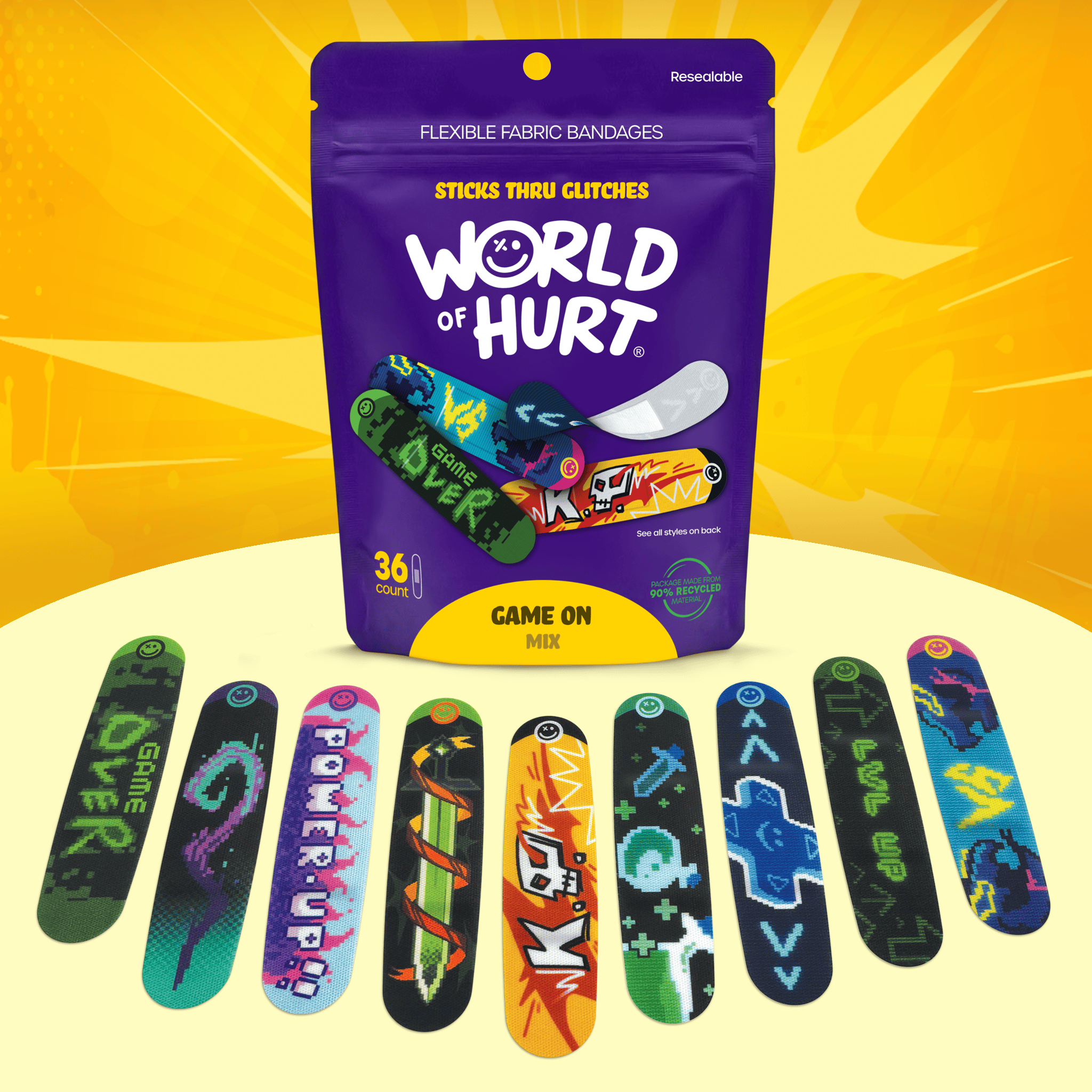 JTTP Products World of Hurt Bandages available in Joshua Tree at JT Trading Post