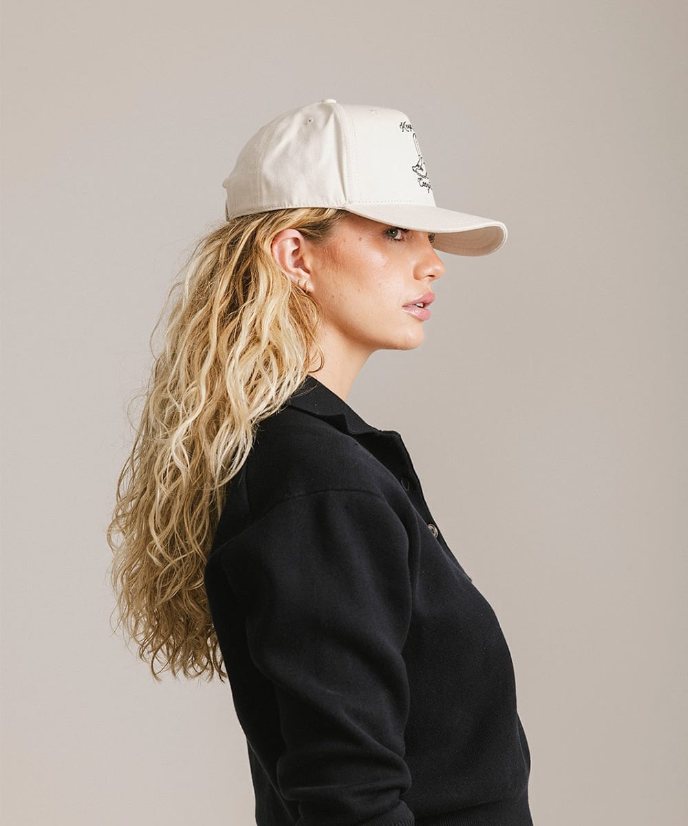 JTTP Products GIGI PIP - Keep It Up Cowgirl Trucker Hat | Cream available in Joshua Tree at JT Trading Post