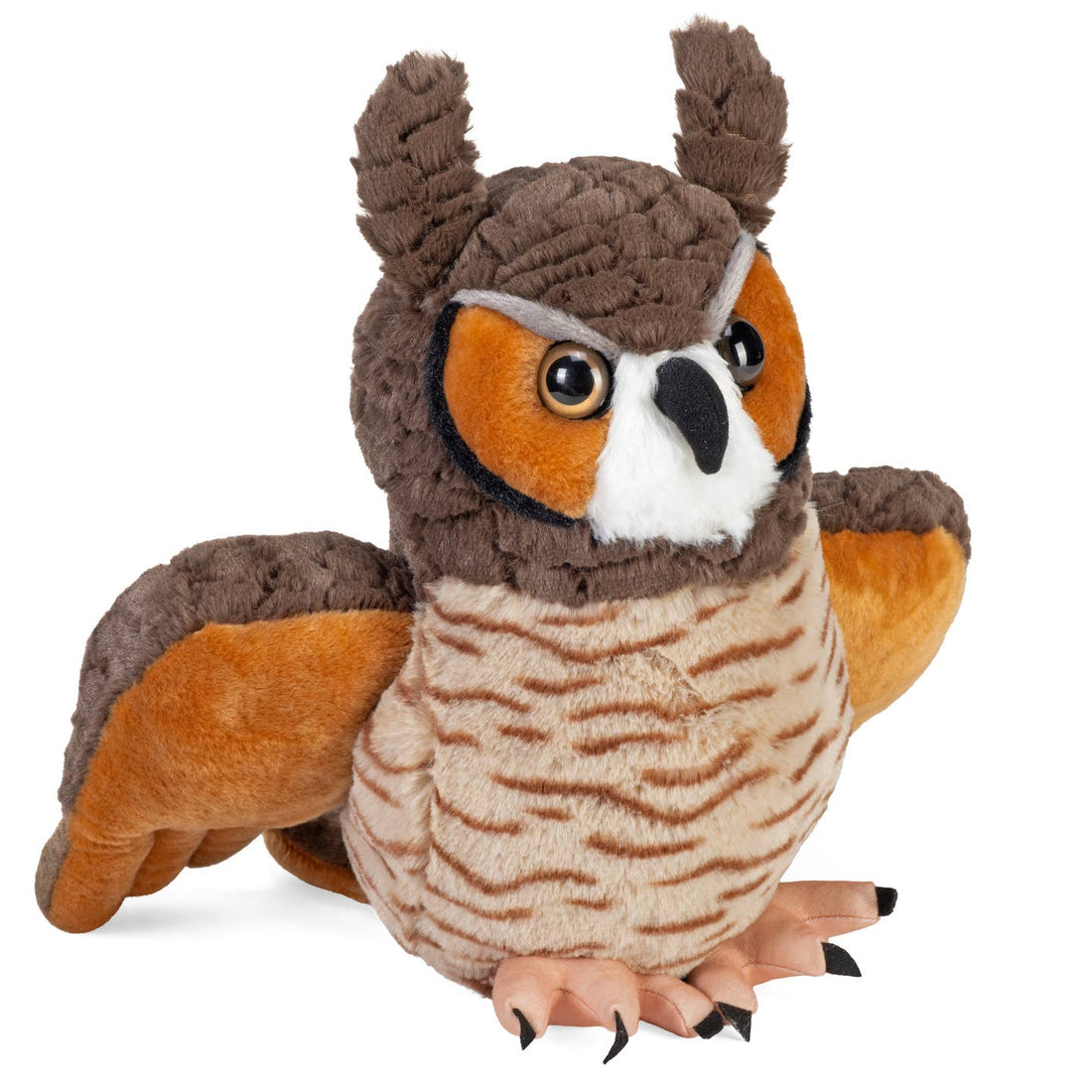 JTTP Products Great Horned Owl Stuffed Animal available in Joshua Tree at JT Trading Post