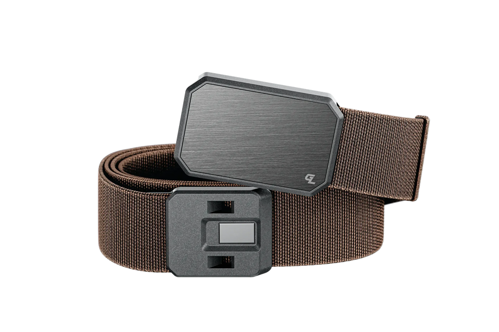 JTTP Products Groove Belt - Brown - Dark Earth Walnut available in Joshua Tree at JT Trading Post