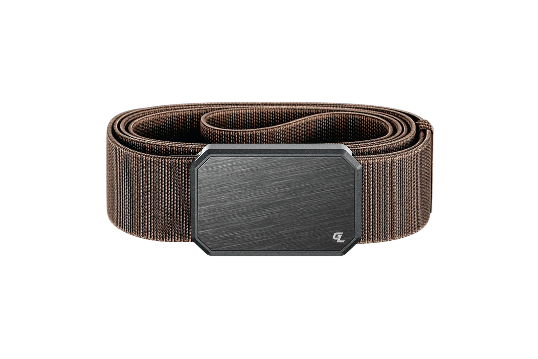 JTTP Products Groove Belt - Brown - Dark Earth Walnut available in Joshua Tree at JT Trading Post