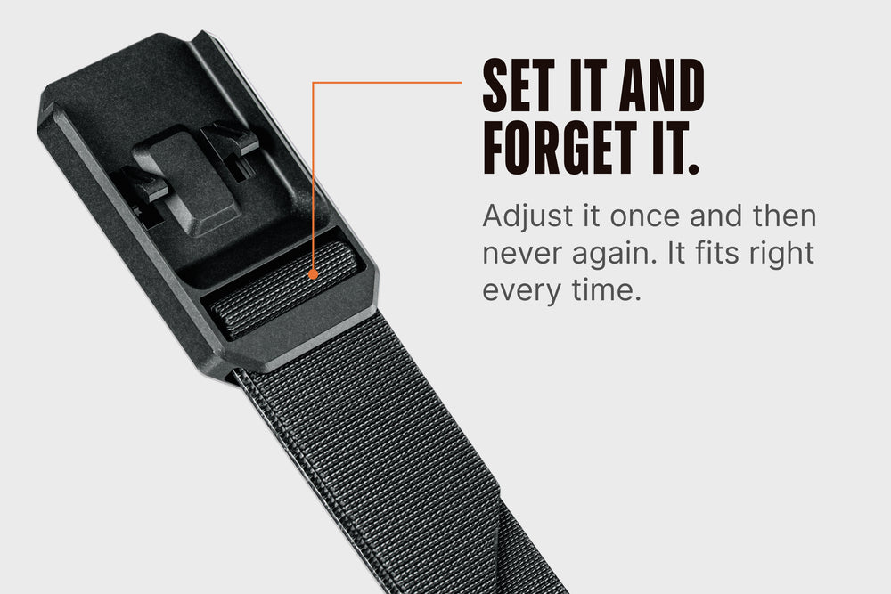 JTTP Products Groove Belt - Deep Stone Gun Metal available in Joshua Tree at JT Trading Post