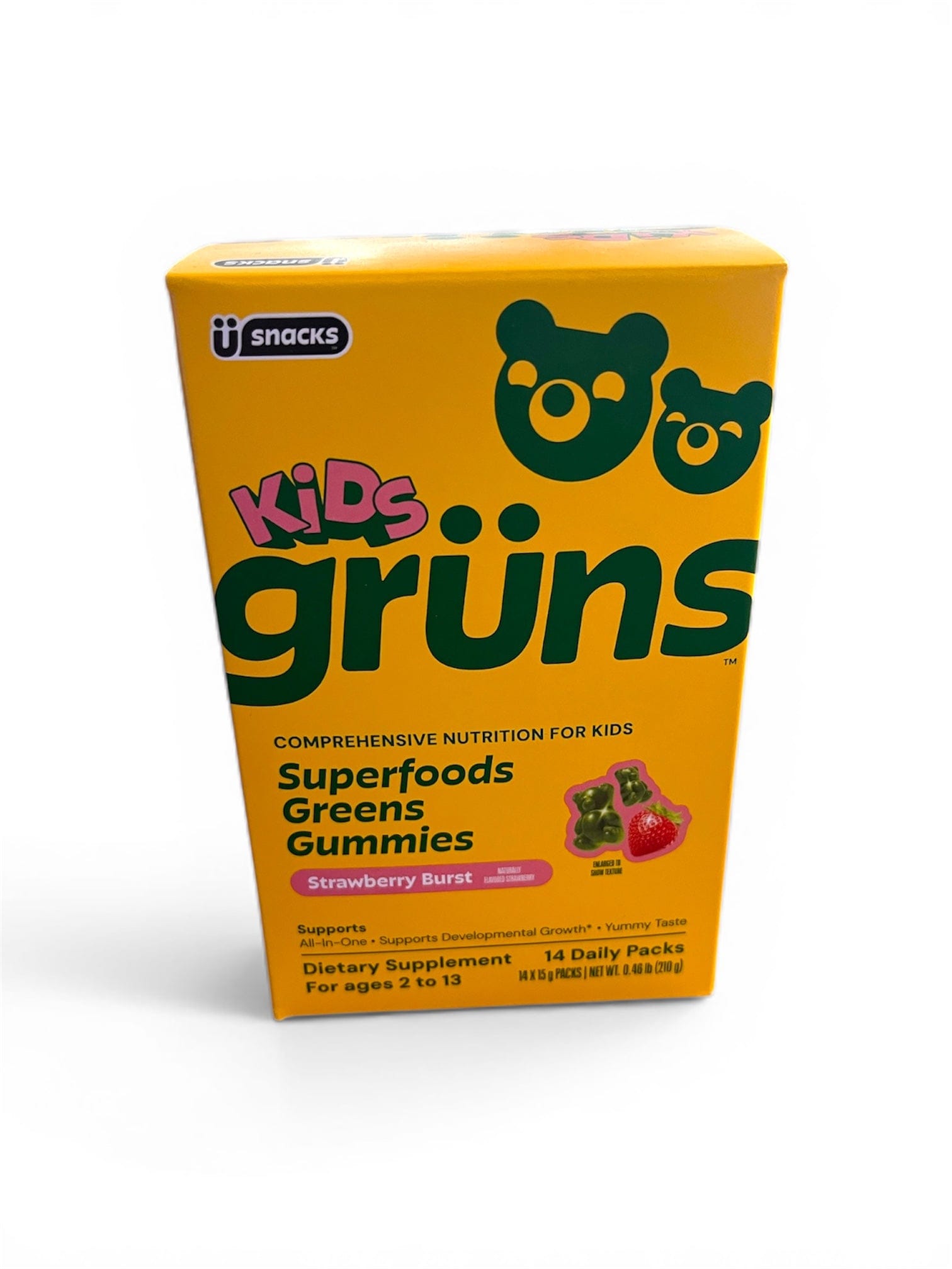 JTTP Products Grüns Kids Superfood Greens Gummies, 14 Servings available in Joshua Tree at JT Trading Post
