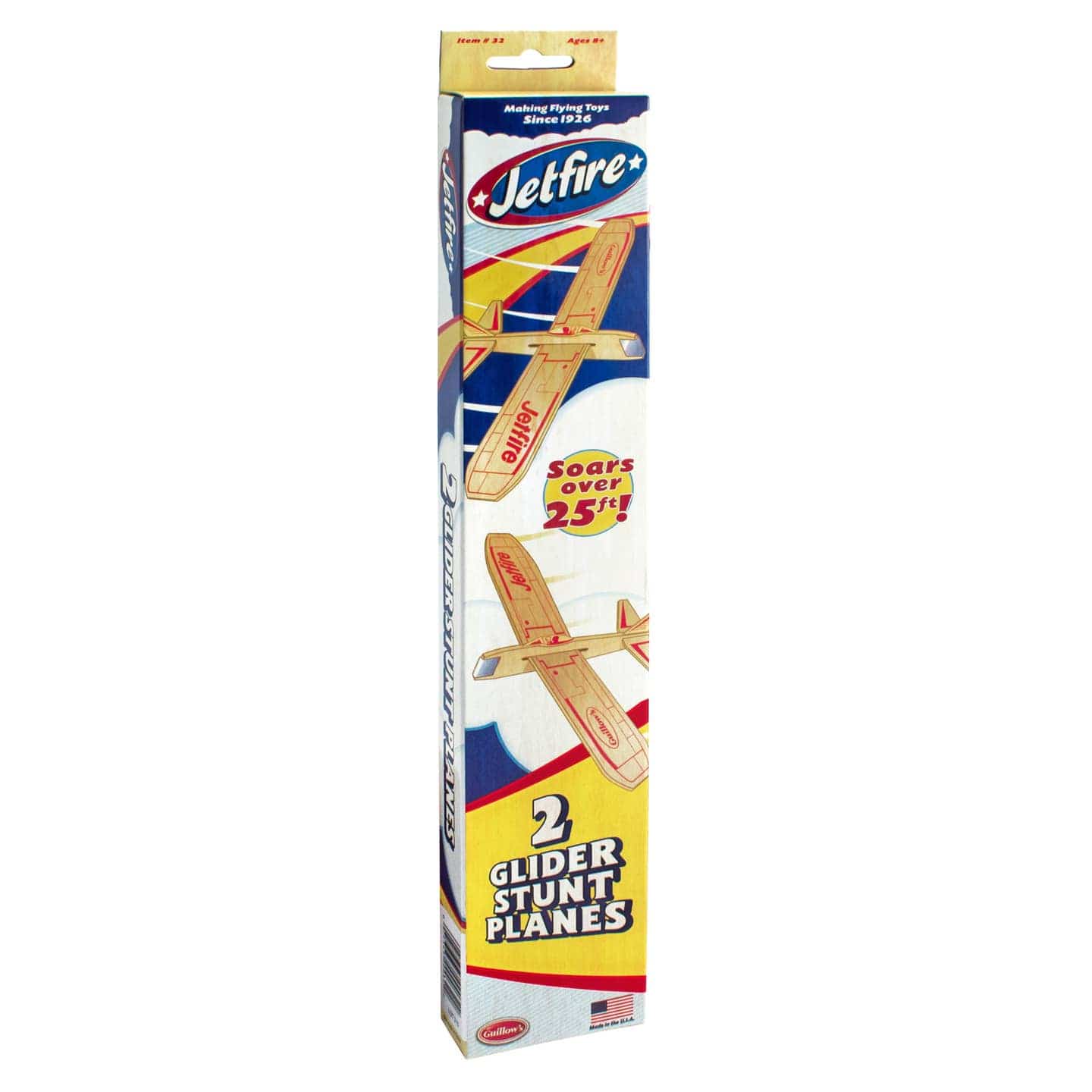 JTTP Products Guillow's Jetfire Glider Twin Pack available in Joshua Tree at JT Trading Post