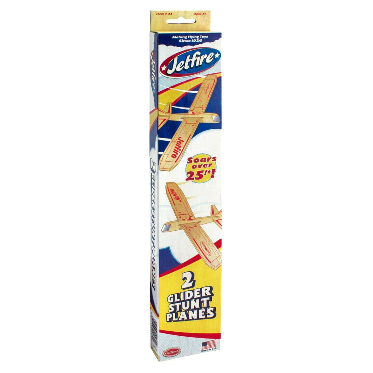JTTP Products Guillow's Jetfire Glider Twin Pack available in Joshua Tree at JT Trading Post