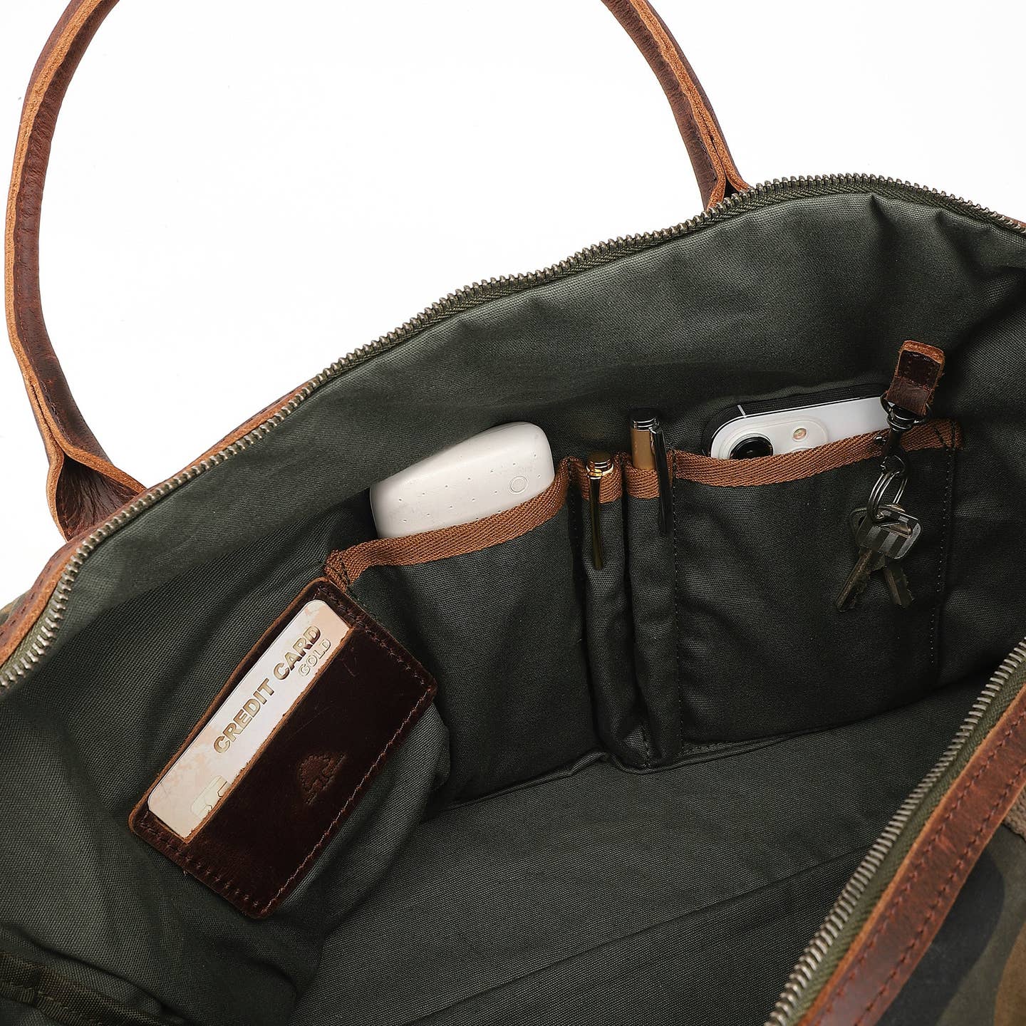 JTTP Products Hillside Duffel Olive Camo available in Joshua Tree at JT Trading Post