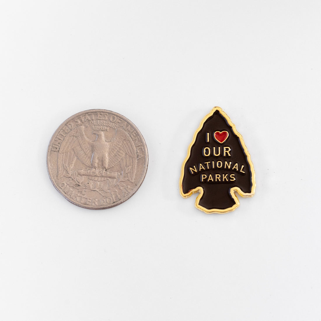 JTTP Products I Love Our National Parks Enamel Pin available in Joshua Tree at JT Trading Post