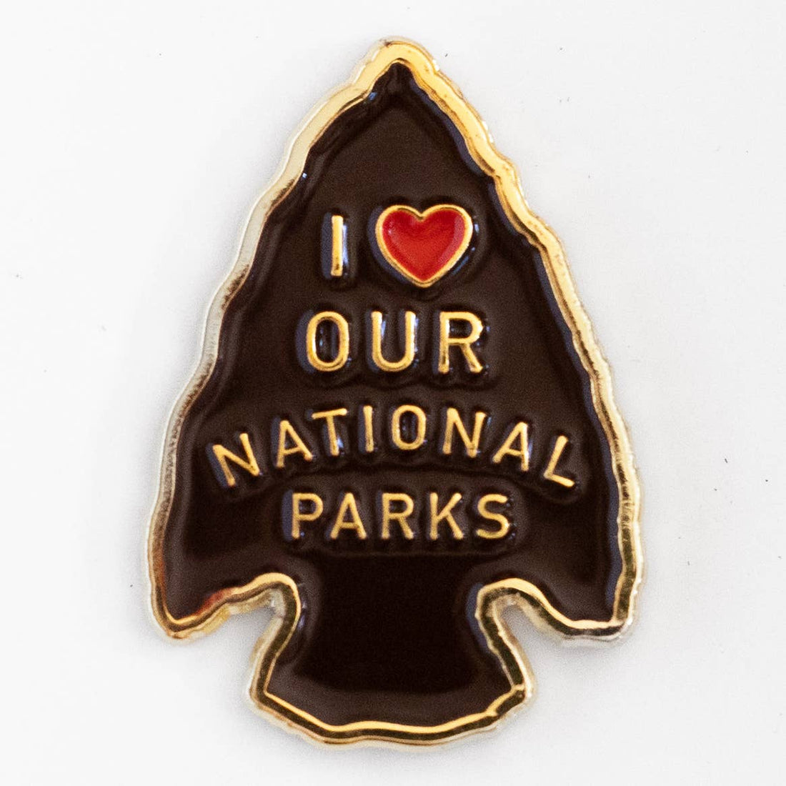 JTTP Products I Love Our National Parks Enamel Pin available in Joshua Tree at JT Trading Post