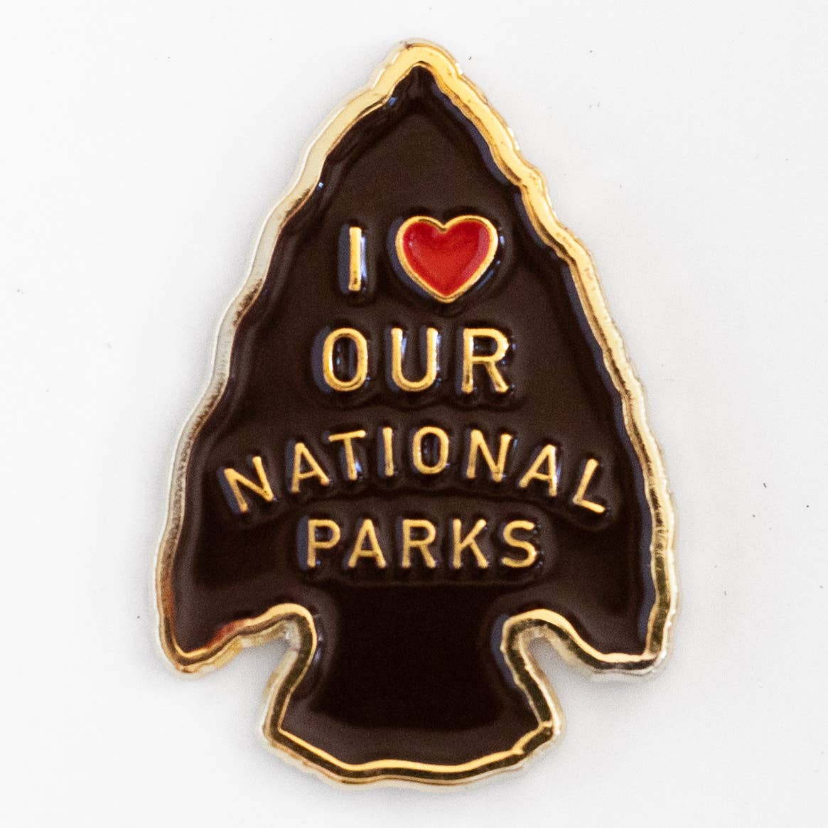 JTTP Products I Love Our National Parks Enamel Pin available in Joshua Tree at JT Trading Post