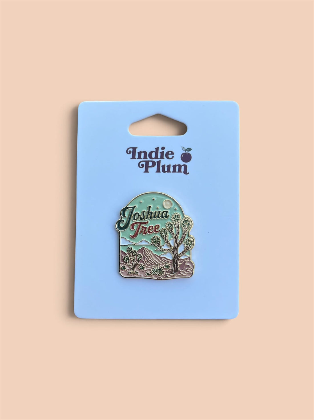JTTP Products Joshua Tree Enamel Pin available in Joshua Tree at JT Trading Post