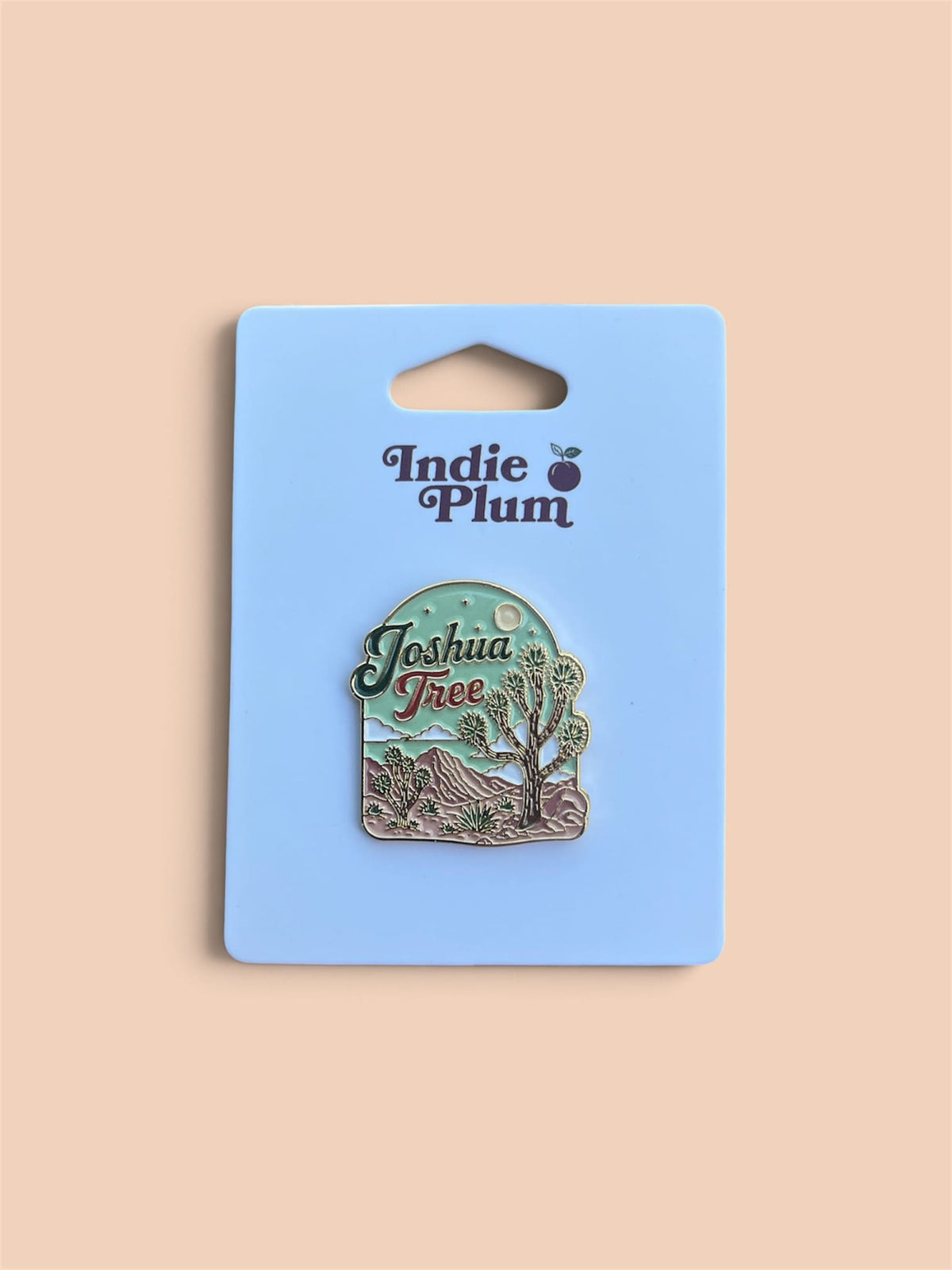 JTTP Products Joshua Tree Enamel Pin available in Joshua Tree at JT Trading Post