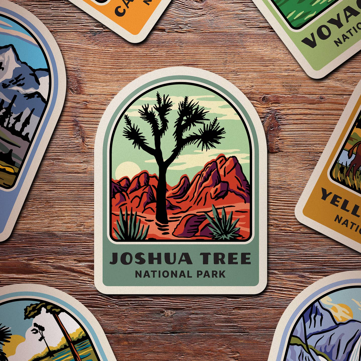 JTTP Products Joshua Tree National Park Sticker available in Joshua Tree at JT Trading Post