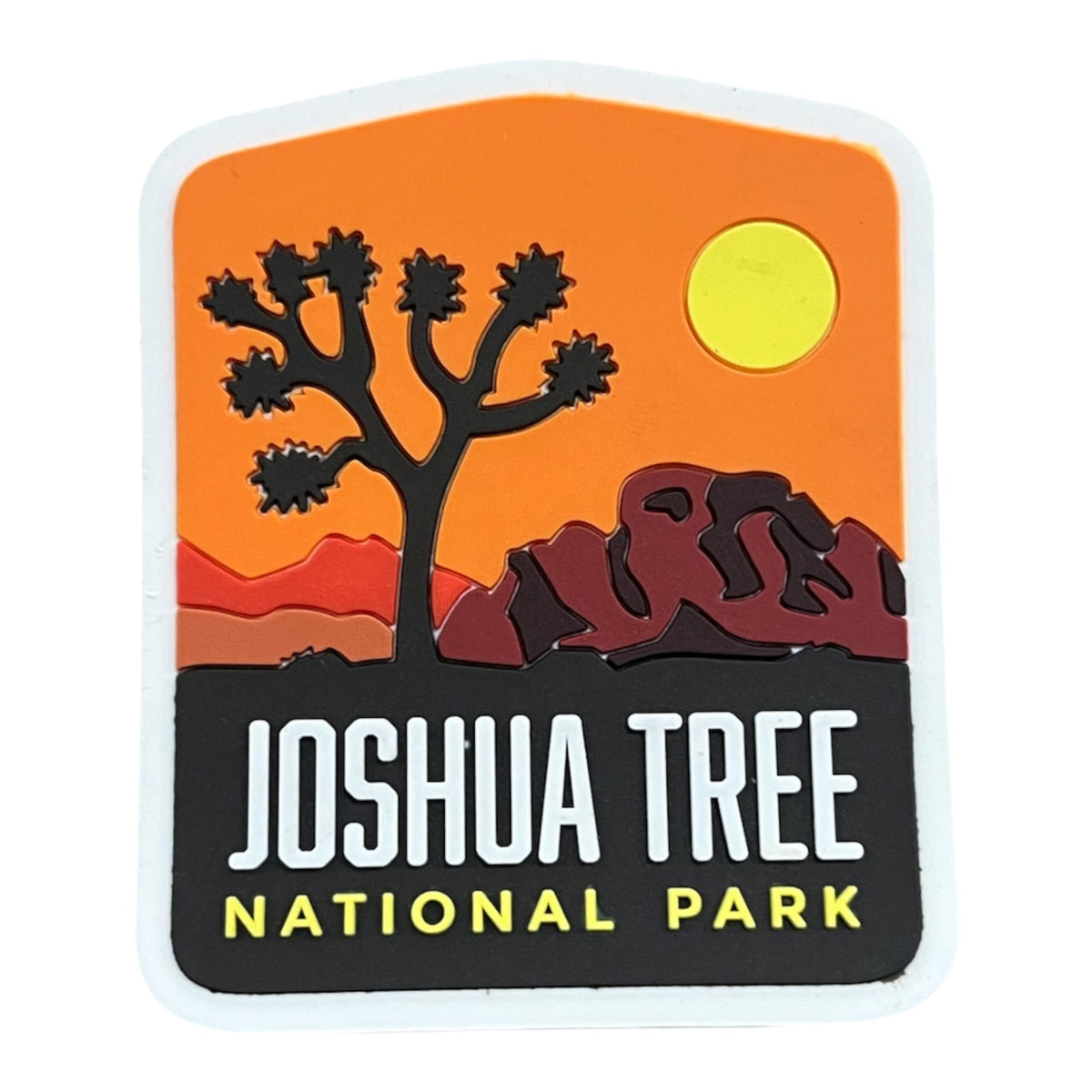 JTTP Products Joshua Tree NP Rubber Magnet available in Joshua Tree at JT Trading Post