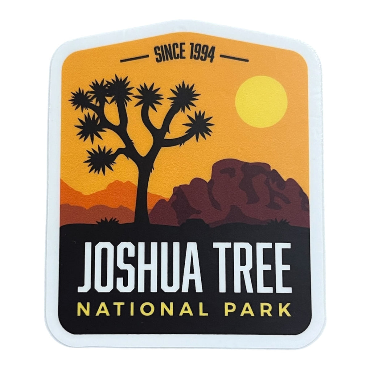 JTTP Products Joshua Tree NP Sticker available in Joshua Tree at JT Trading Post