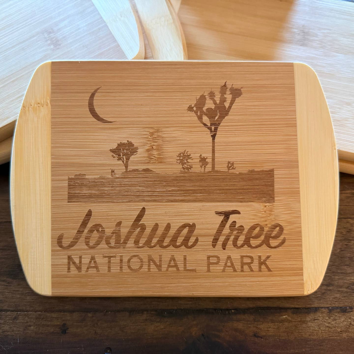 JTTP Products Joshua Tree Small Bamboo Cutting Board available in Joshua Tree at JT Trading Post