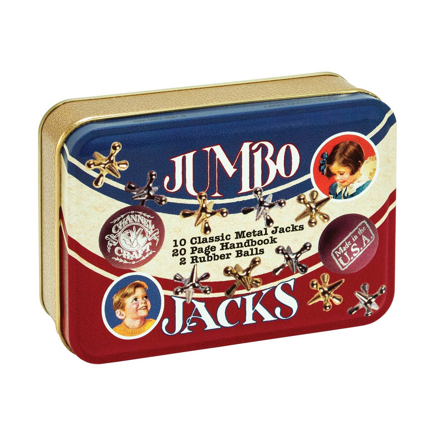 JTTP Products Jumbo Jacks in A Classic Toy Tin available in Joshua Tree at JT Trading Post