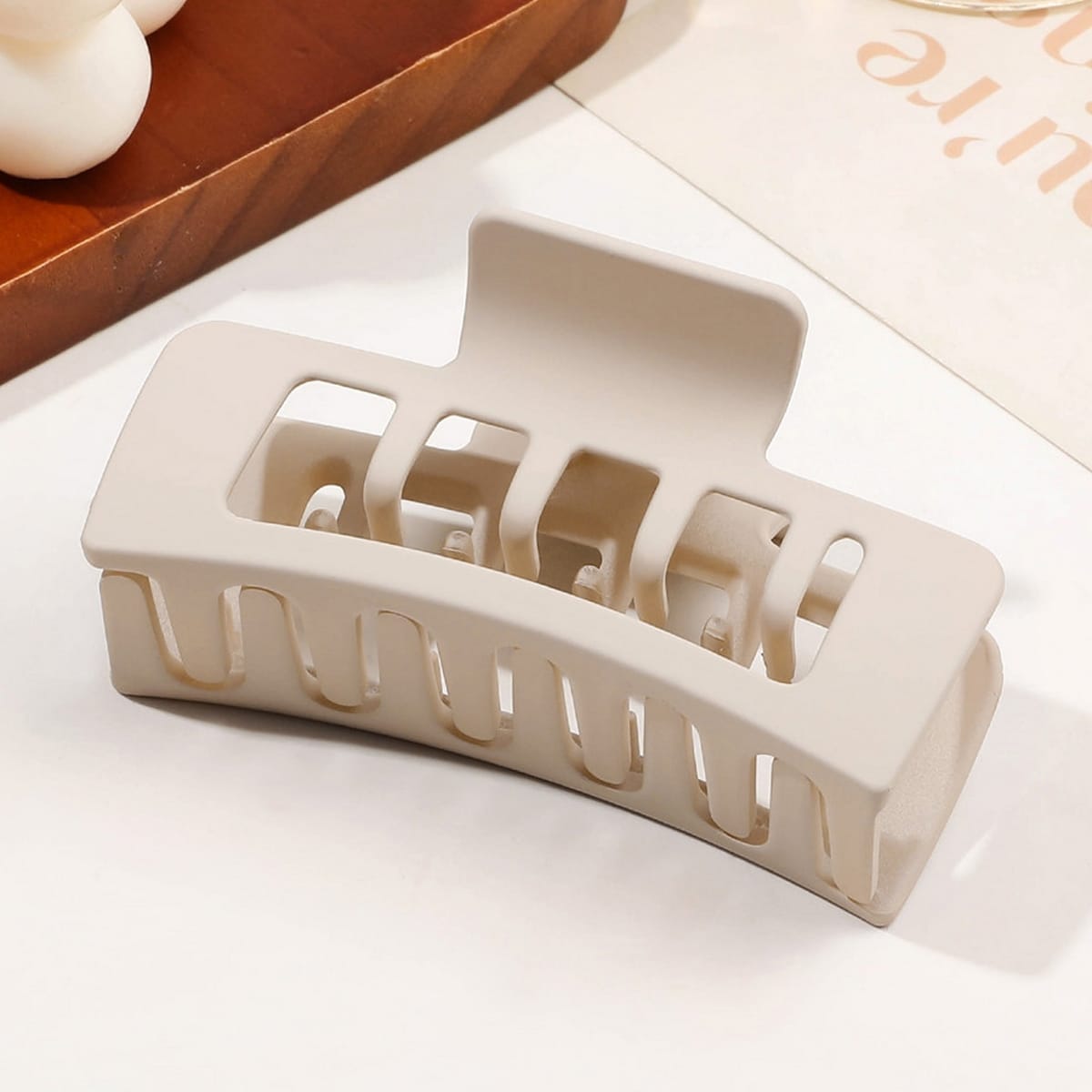 JTTP Products Matte Square Hair Claw Clip available in Joshua Tree at JT Trading Post