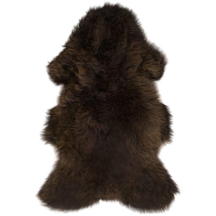 JTTP Products Lambskin Brown Rug available in Joshua Tree at JT Trading Post