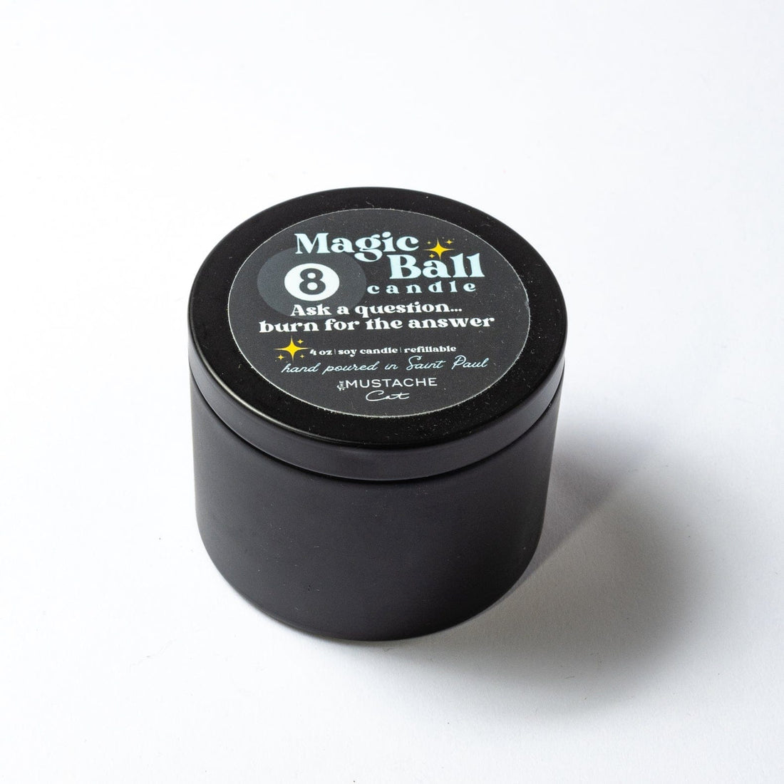 JTTP Products Magic 8 Ball Candle available in Joshua Tree at JT Trading Post