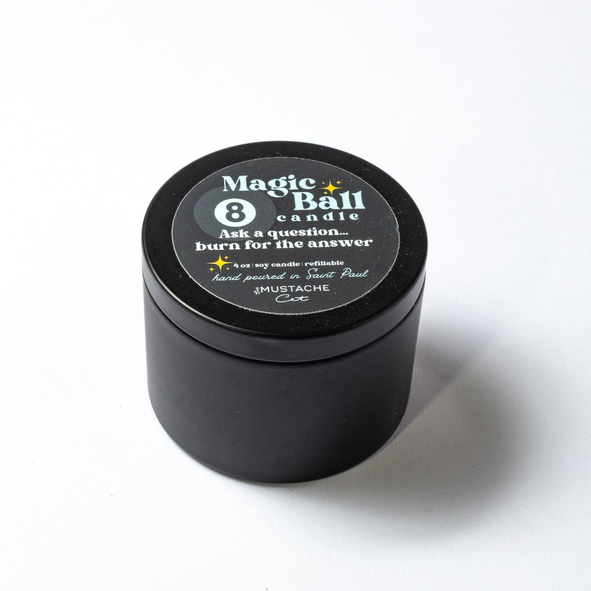 JTTP Products Magic 8 Ball Candle available in Joshua Tree at JT Trading Post