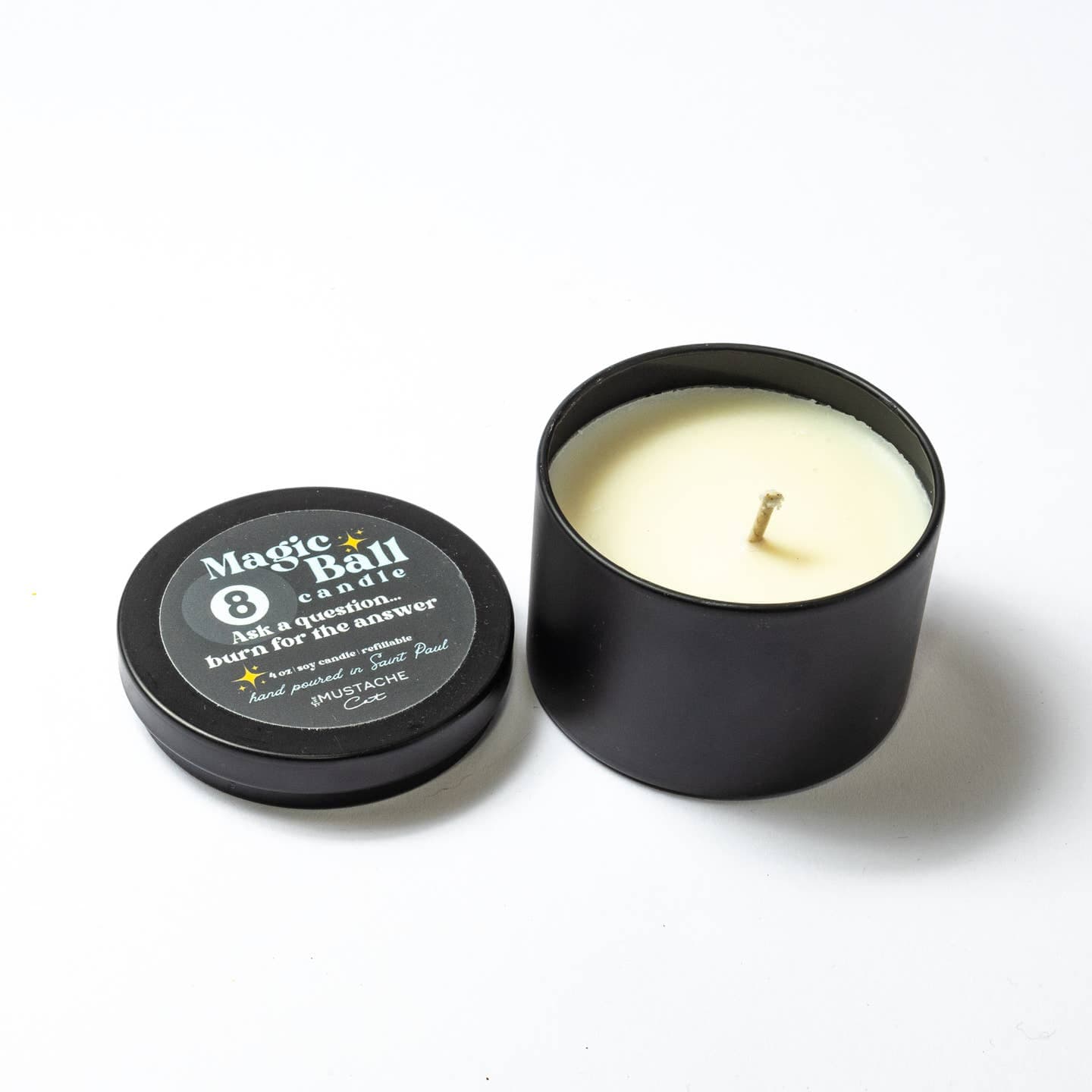 JTTP Products Magic 8 Ball Candle available in Joshua Tree at JT Trading Post