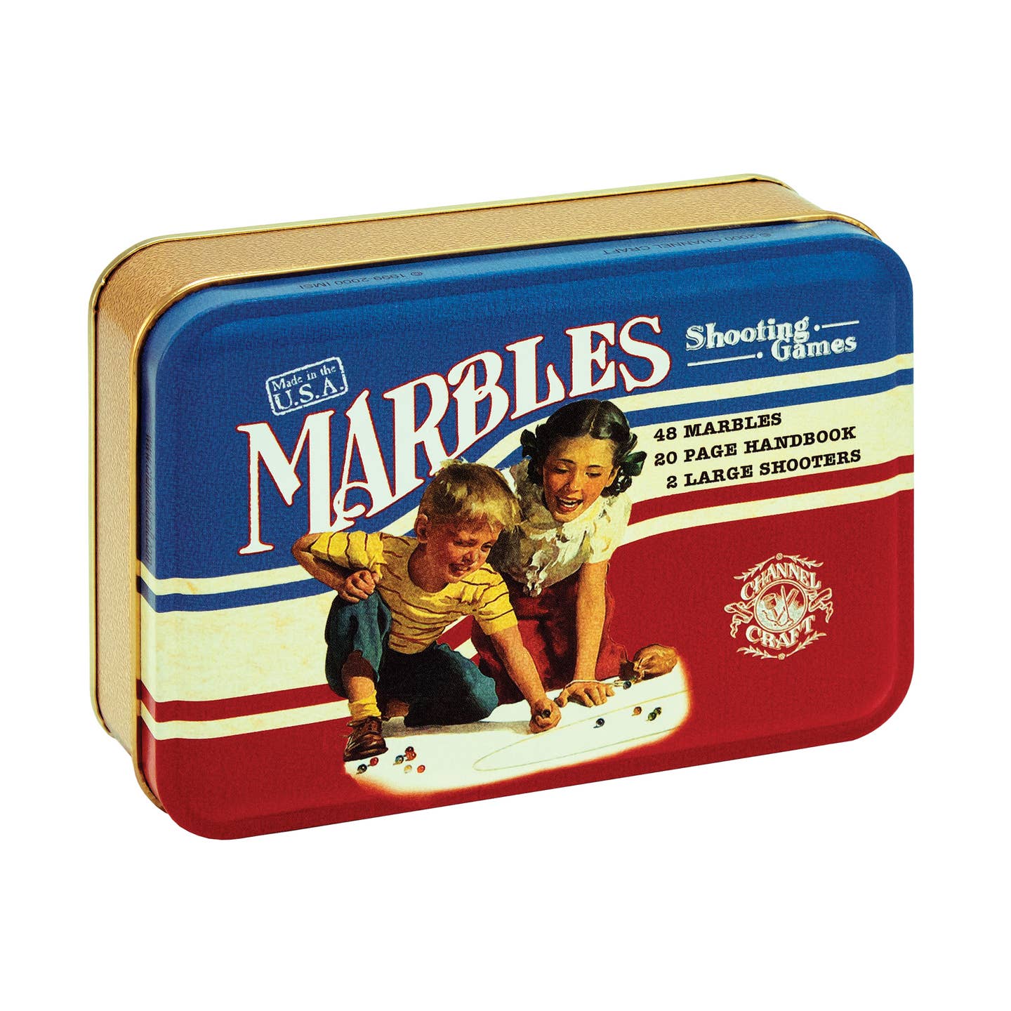 JTTP Products Marbles in A Classic Toy Tin available in Joshua Tree at JT Trading Post