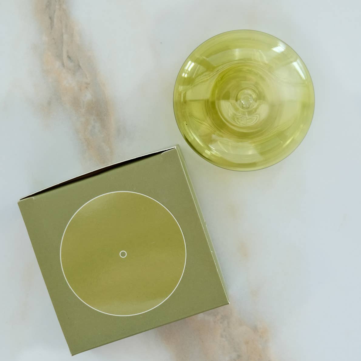 JTTP Products Martini Olive Glass Bubble Incense Holder available in Joshua Tree at JT Trading Post