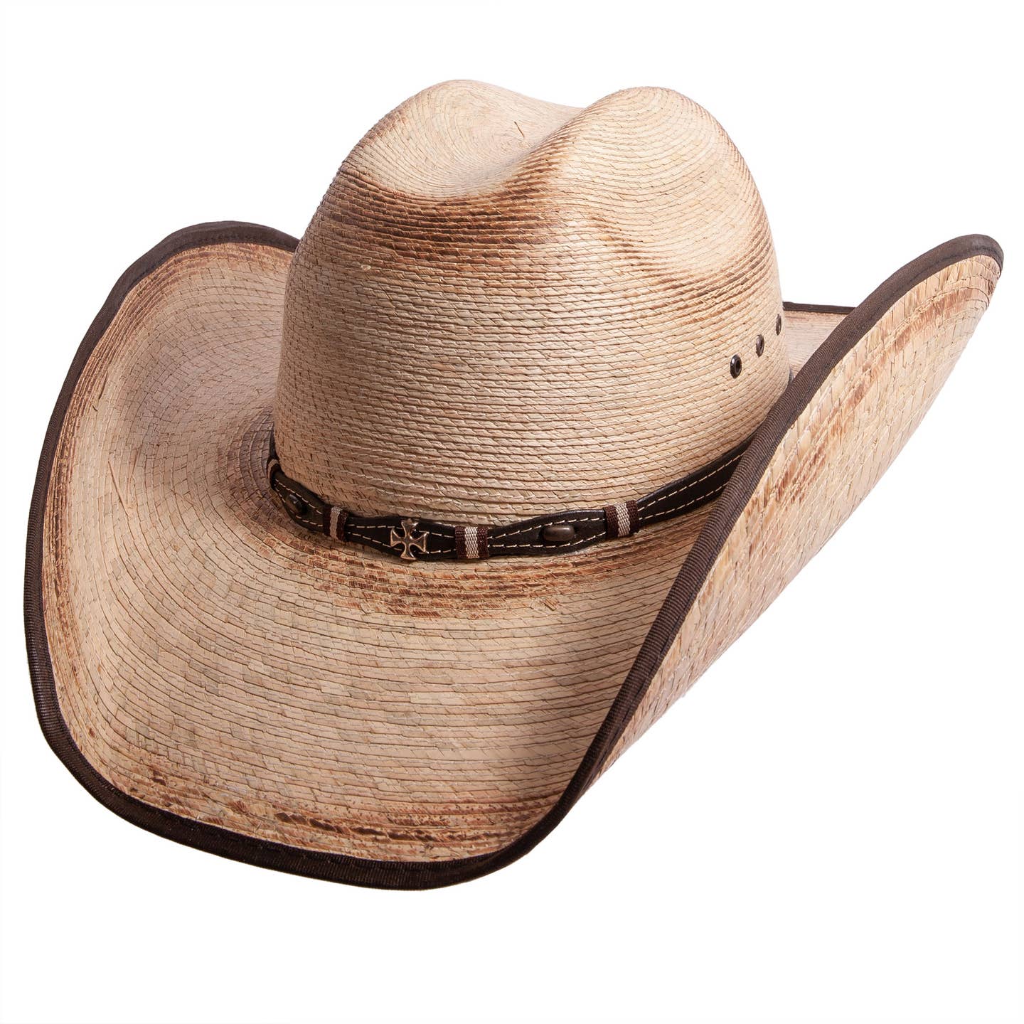 JTTP Products Mexican Palm Cowboy Hat available in Joshua Tree at JT Trading Post